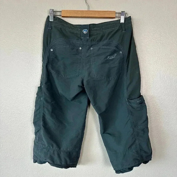 Kuhl Convertible Pant Shorts Outdoor Hiking Evergreen Women's Size 2 Regular - Picture 7 of 8
